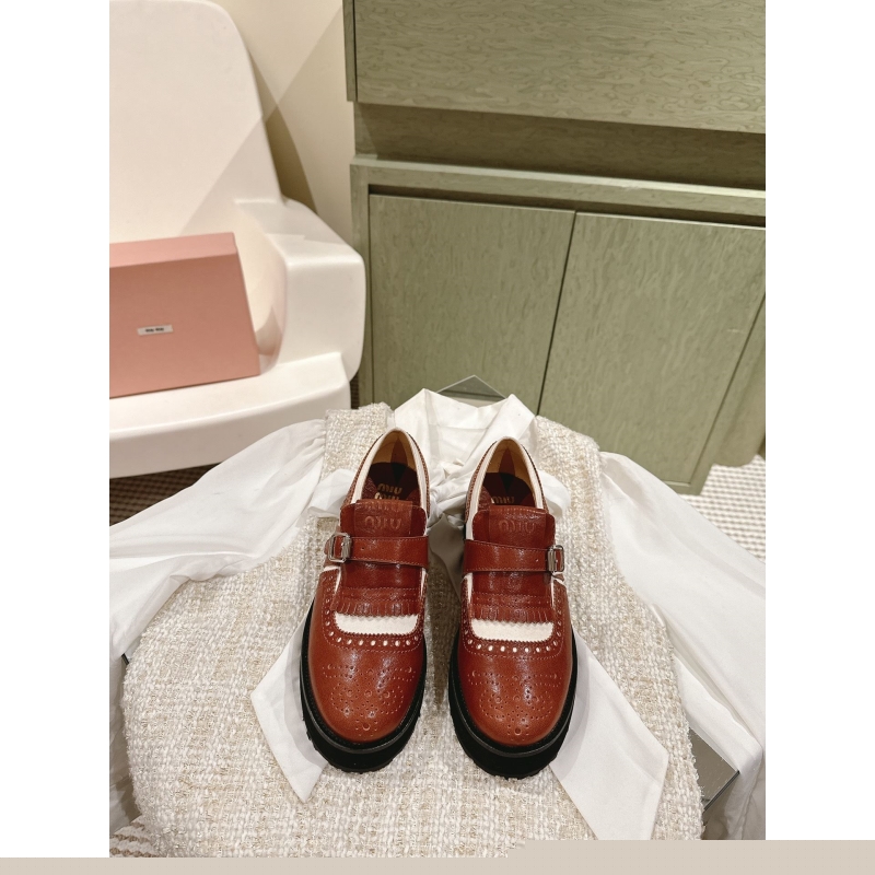 Miu Miu Leather Shoes